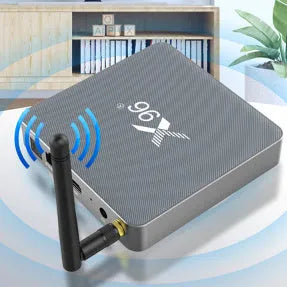 Android smart TV set-top box with remote control and HDMI cable