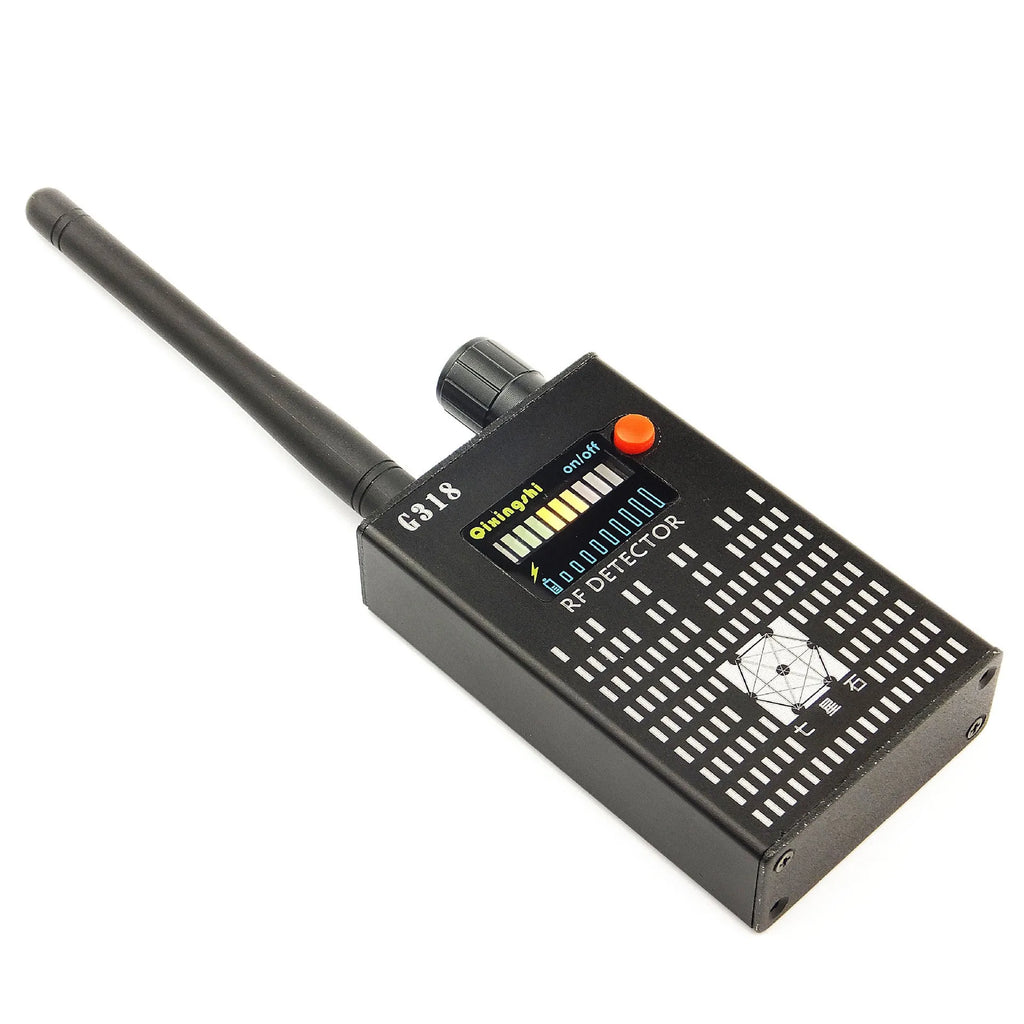 Professional G318 Signal Detector unit for anti-eavesdropping and anti-theft security checks.