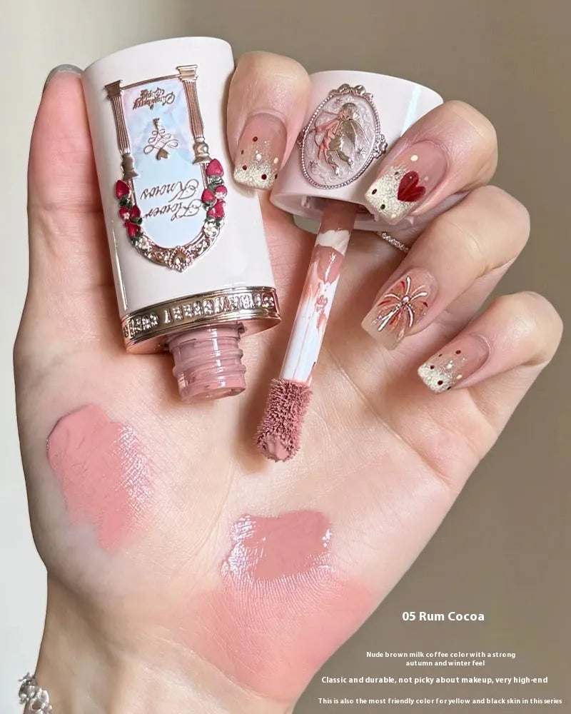 Strawberry Cupid Liquid Blush in six colour options for natural cheek colour application