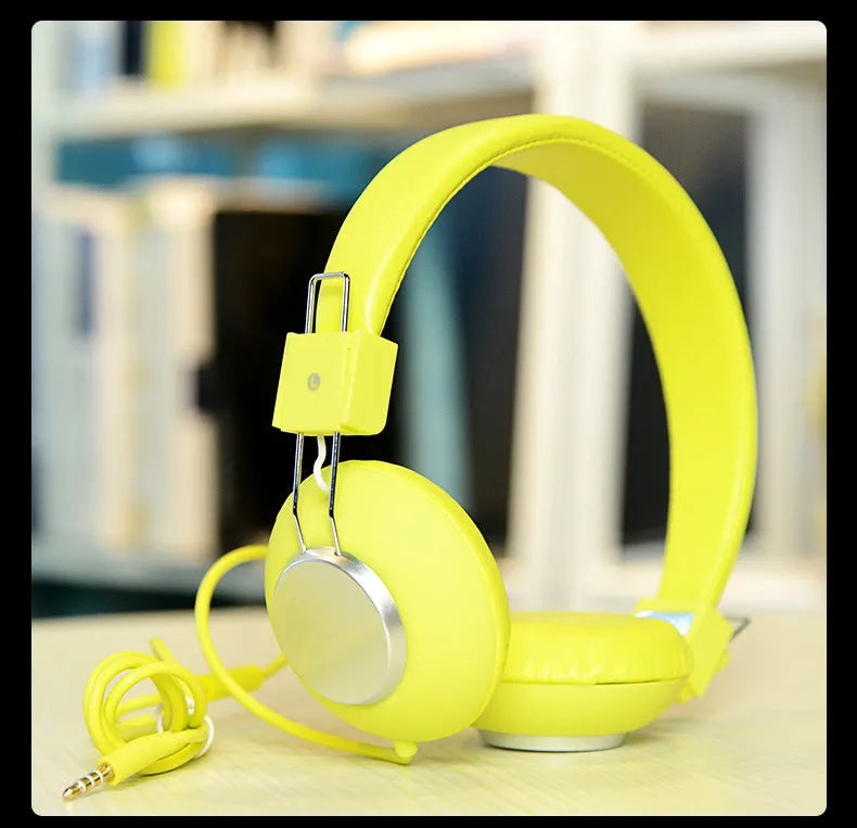 Wired sports earphones with head-mounted design and 3.5mm plug in multiple colour options