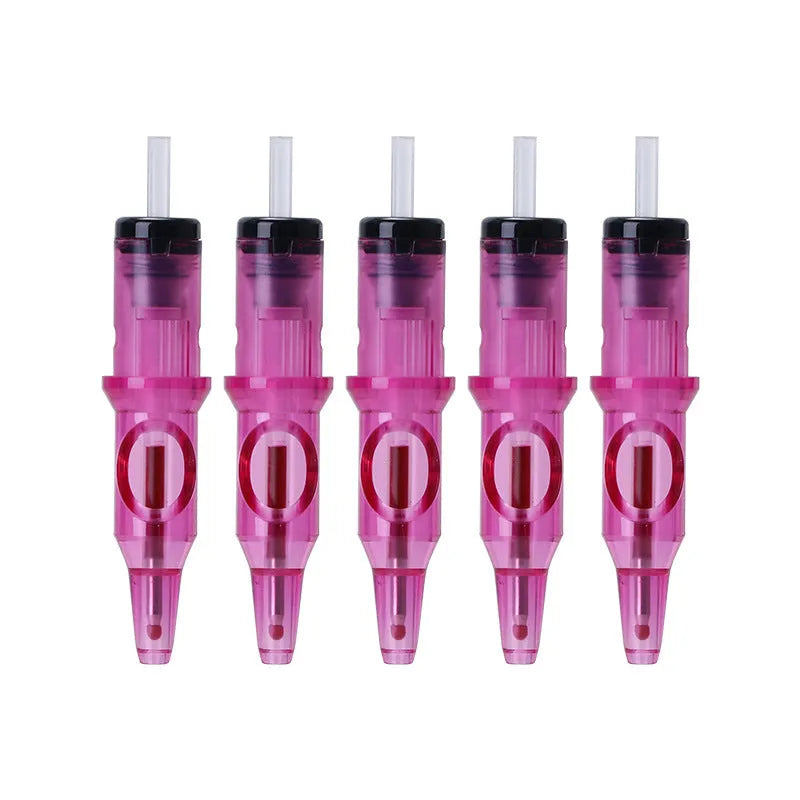 Tattoo integrated needle drawing line colour ballpoint pen tool for makeup applications