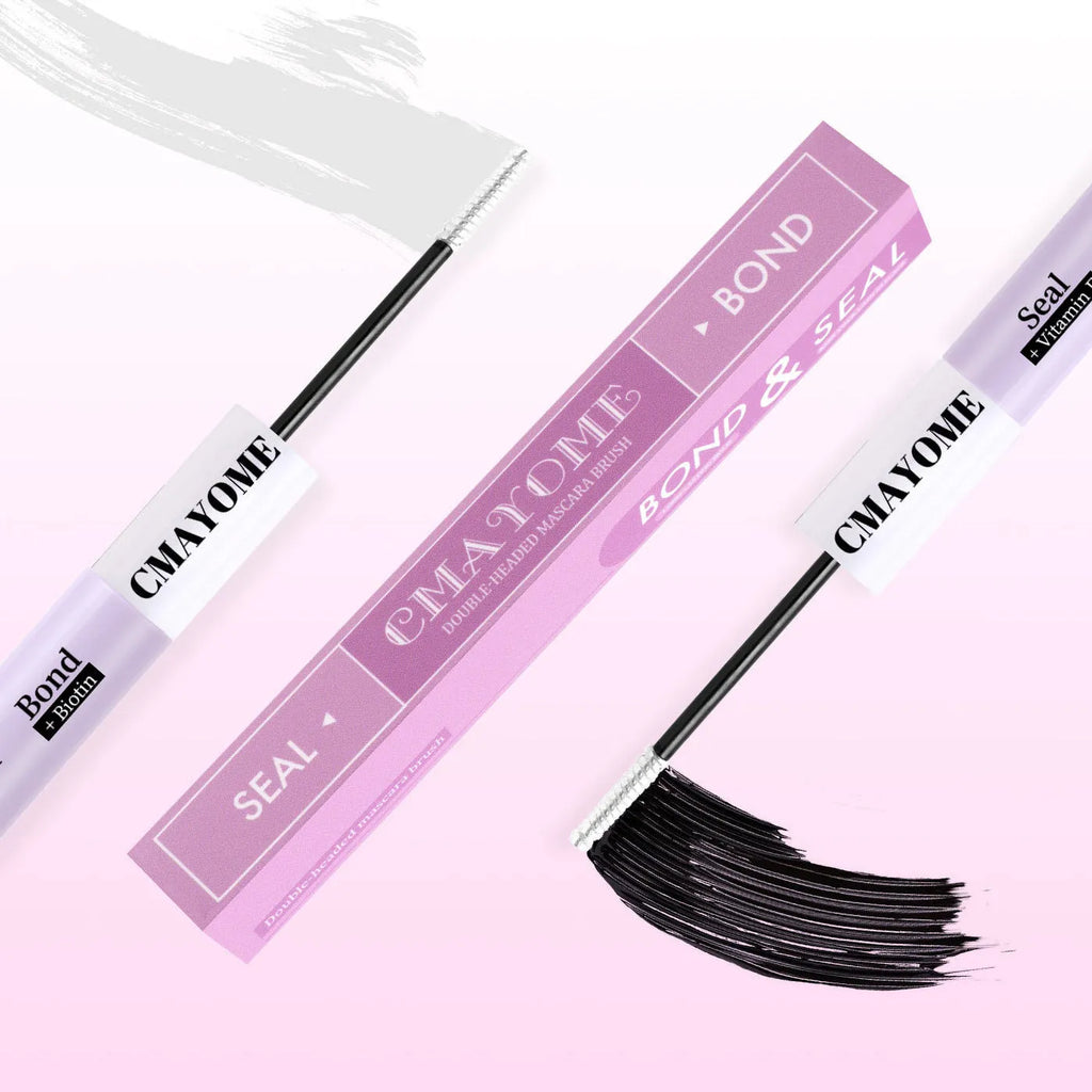 Double-headed eye lash glue waterproof quick setting split type adhesive lash extension