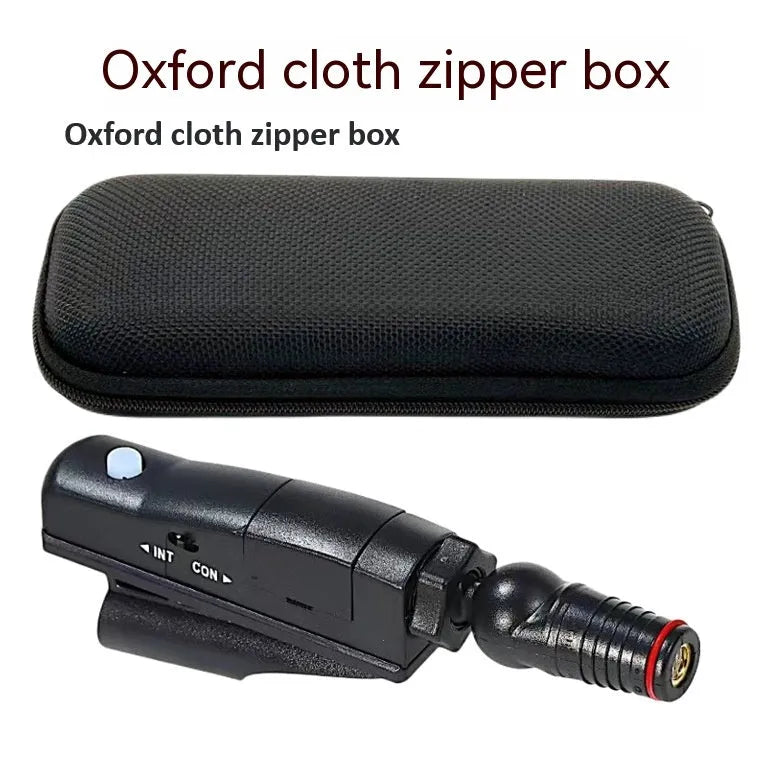 Golf putter laser aiming instrument accessory showing four style configuration options