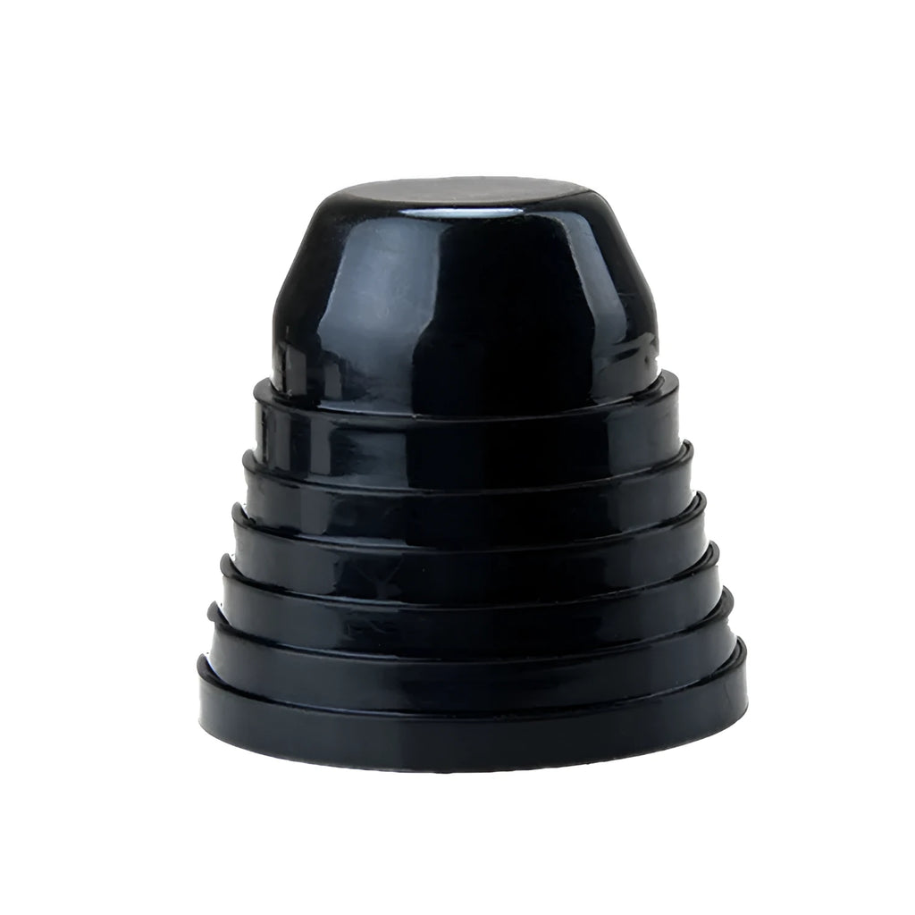 Black silicone circular dust cover with 90mm diameter for GM car LED headlight seal.