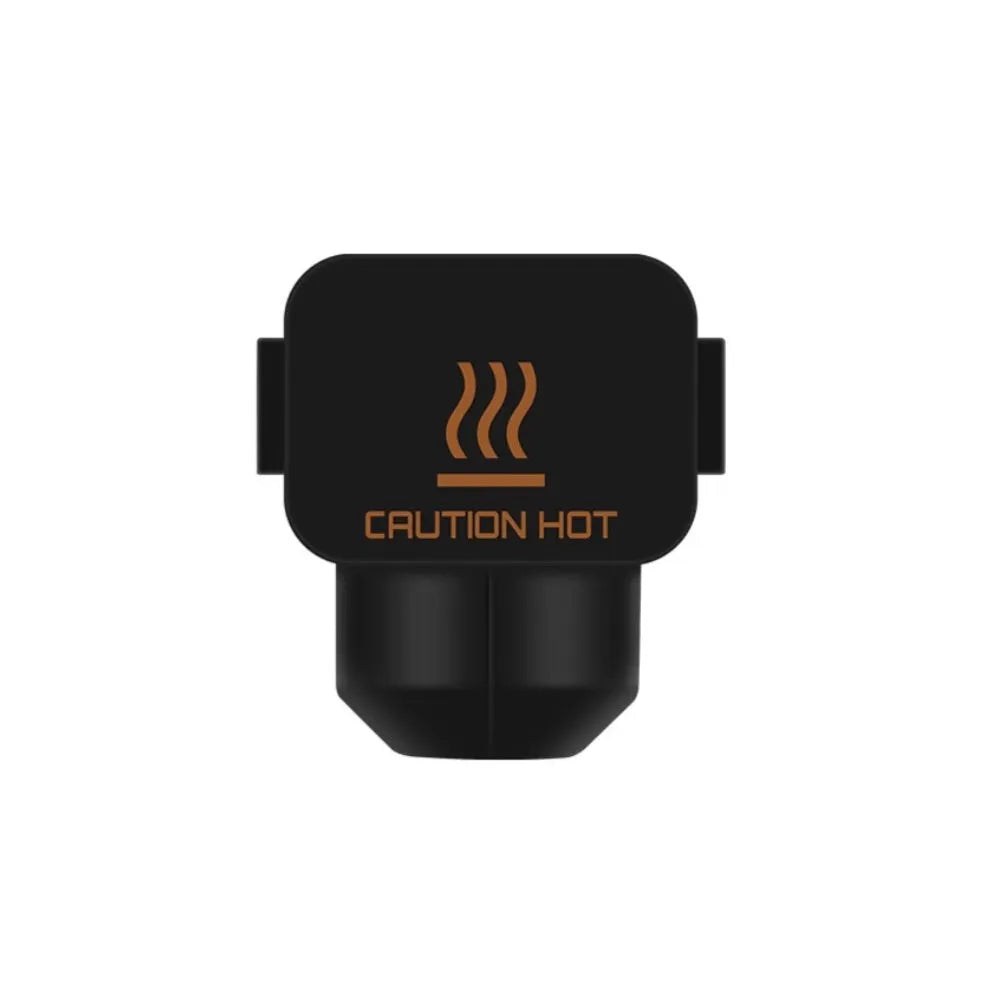 A1 Mini 3D printer hardened steel hot end assembly with silicone sleeve and multiple nozzle diameter options