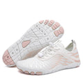 Breathable lace-up casual shoes with non-slip rubber soles in multiple colour options