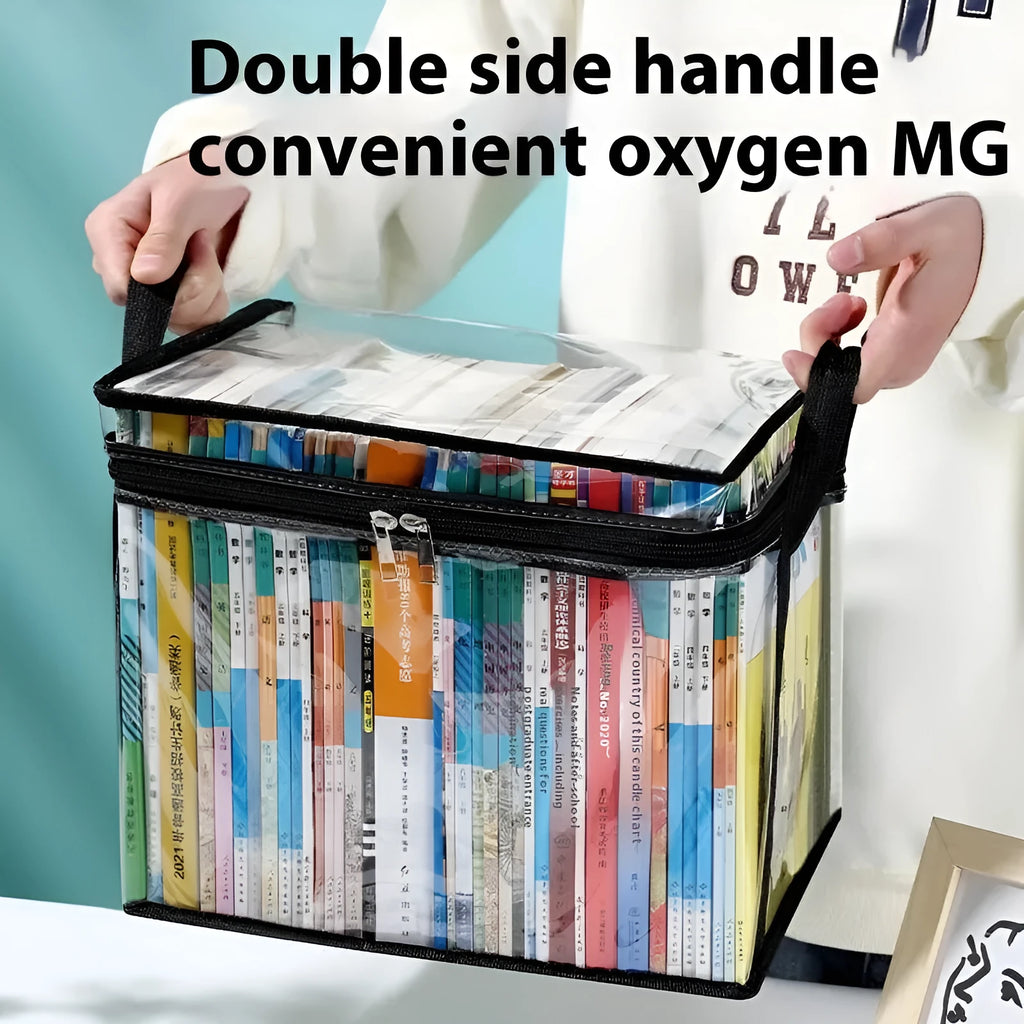 Large foldable PVC water buggy bag with transparent section showing 24 litre capacity