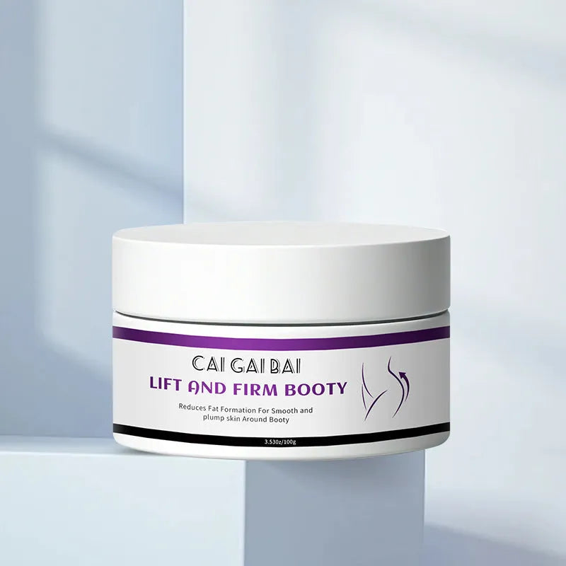 100g portable hip lifting cream container for ladies buttock enhancement with universal skin compatibility