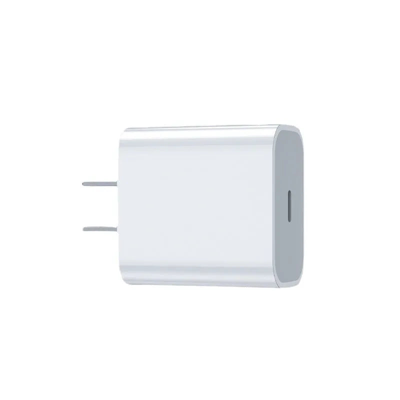 PD20W mobile phone charger with USB port in American and European plug versions