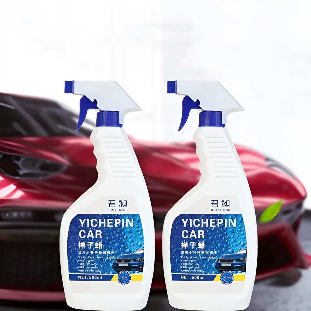 500ml car paint maintenance powder sprayer wax bottle with spray applicator
