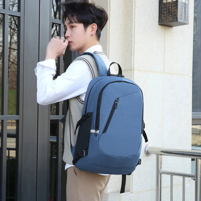 Oxford cloth computer backpack in multiple colours with 20-35L capacity for leisure travel