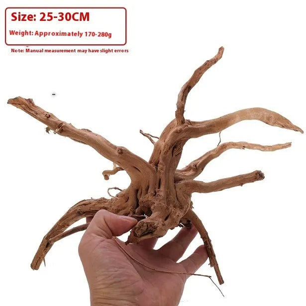 Natural Xiaoqi root wood aquarium decoration ornament in root style resembling Azalea root