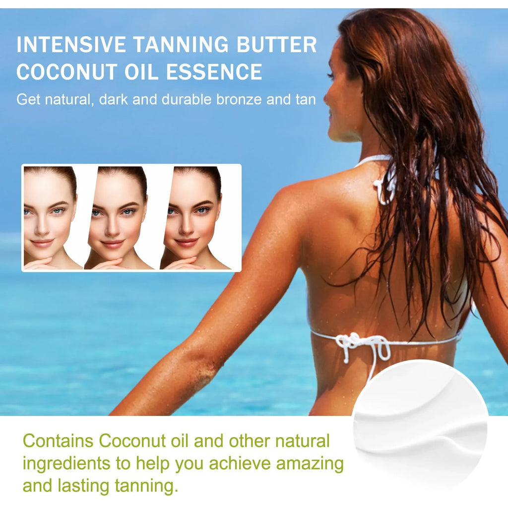 Coconut Help Black Frost outdoor blackening cream in 100g container with botanical oil formula
