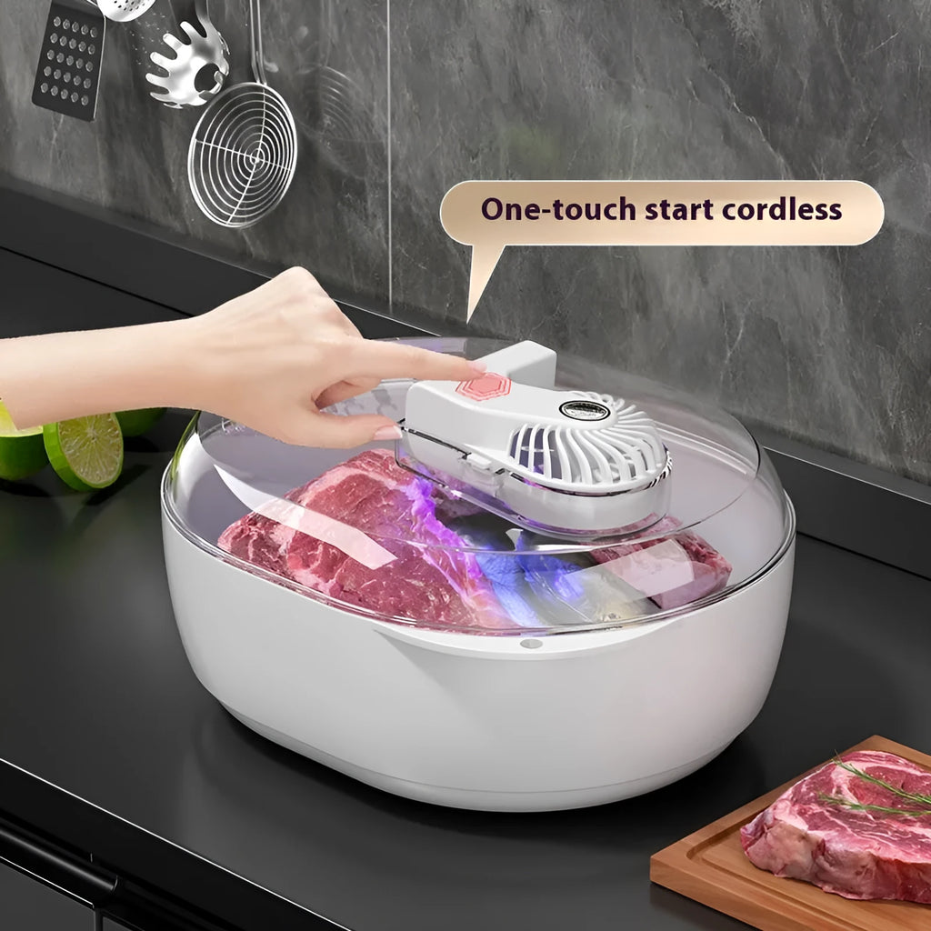 Aluminium quick defrosting plate for household food thawing in modern simplicity style