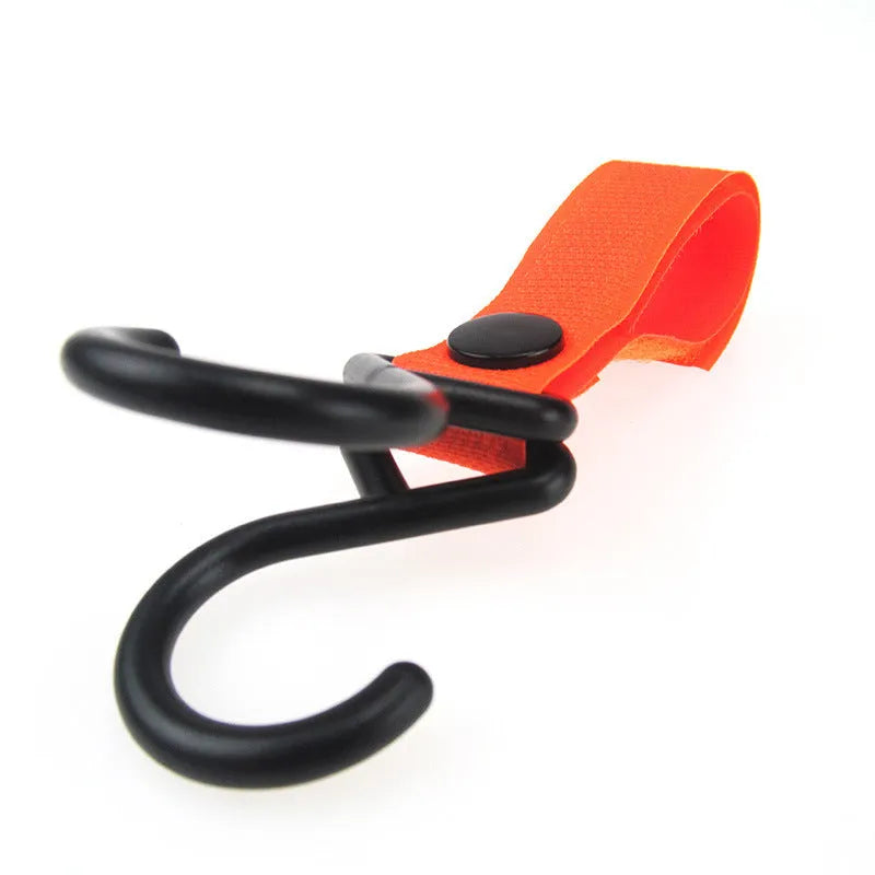 Nylon luggage hook for suitcases and travel bags in multiple colour options