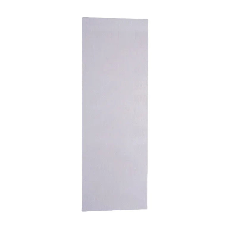 Stainless steel cake scraper with multiple polygon-patterned edges for decorating