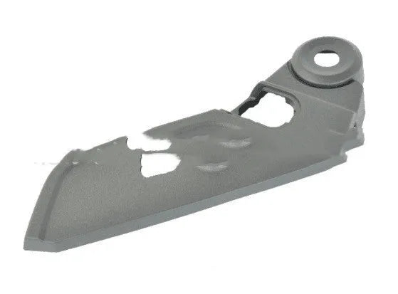Dodge Journey JC front seat guard plate in ABS plastic showing dimensions.