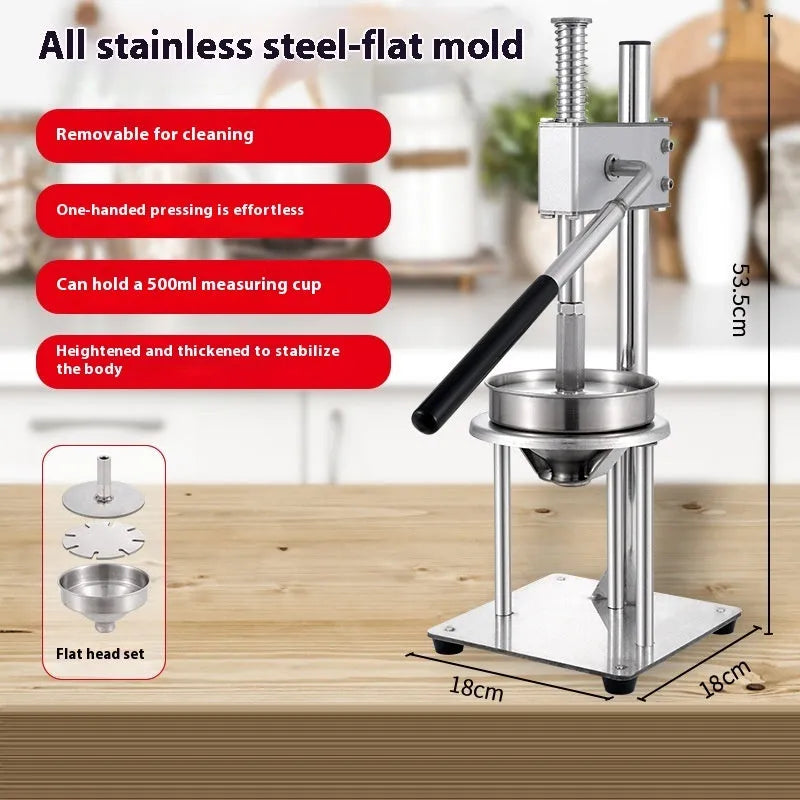 480mm manual stainless steel and plastic orange juicer with hand press lever