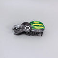 Handmade cellulose acetate Beetle Grip with cartoon caterpillar design