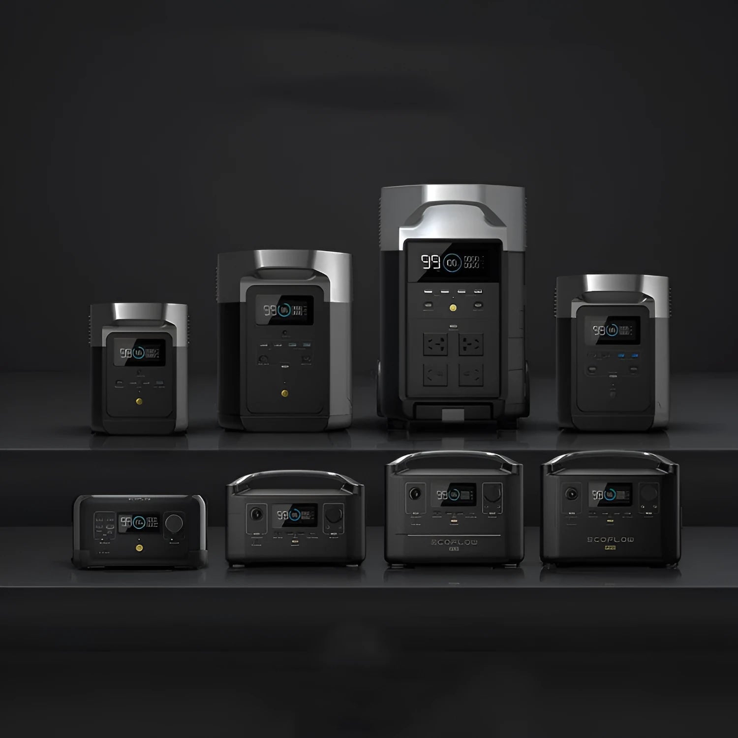 RIVER Pro portable power station with 720Wh battery capacity and multiple output ports