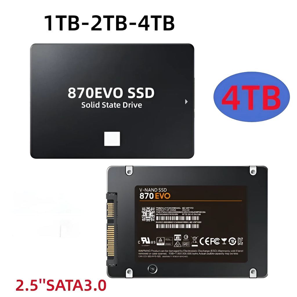 Samsung 870 EVO 2.5-inch SATA III internal solid state drive for PC and laptop upgrades