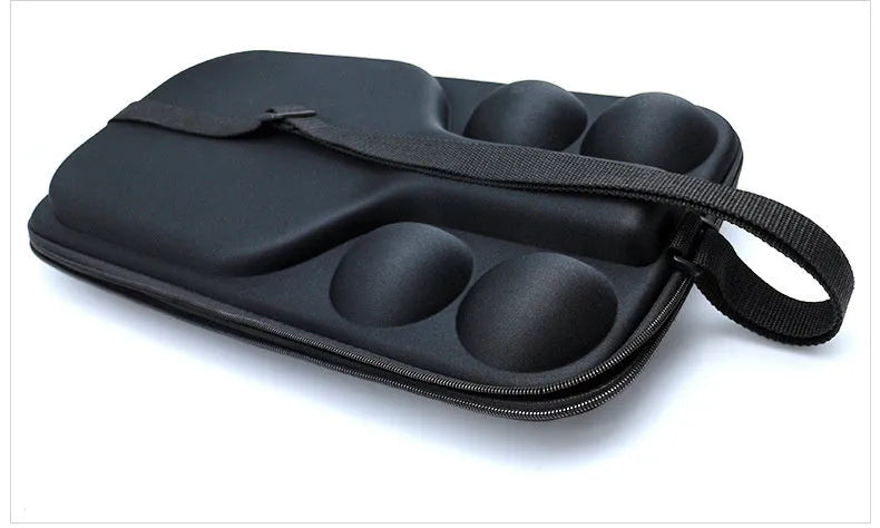 Black Peak pickleball racket shoulder storage bag with double straps