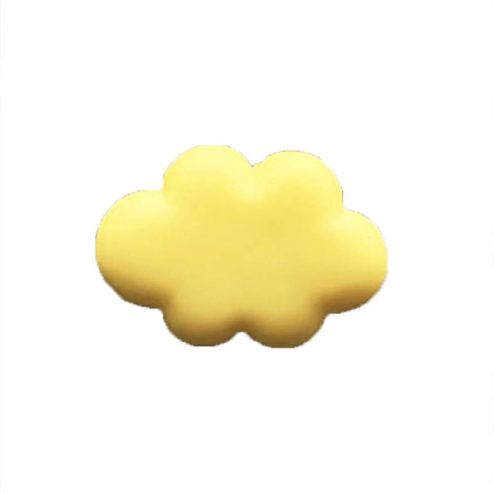 Resin car fragrance clip for air vents in one of six colours: sky blue, pink, yellow, light purple, white, or light green