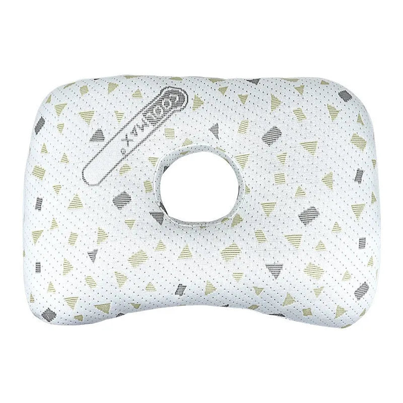 Beauty salon single hole ear pillow in new Chinese style with polyester fibre filling