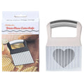 Stainless steel potato wave cutter knife kitchen tool 14cm by 9cm