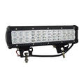Black aluminium alloy LED roof light with double-row design for off-road vehicles