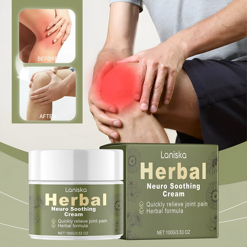 100g tube of body care cream with arnica, pepper, and mugwort root extracts.
