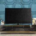 Velvet fabric television cover in pink, black, gray, khaki, dark green, and light blue colours for LCD screens.