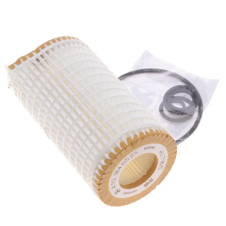 HU718 5X oil filter with polyester mesh element and 10mm connections for automotive use