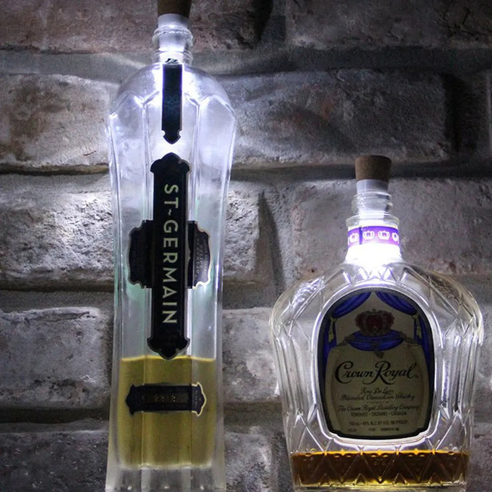 LED rechargeable bottle cap cork light with plastic shell for holiday decoration