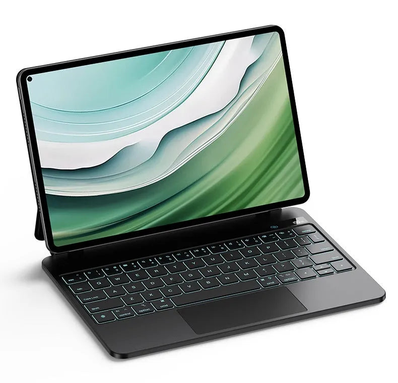 Miaocontrol Keyboard Pro11 magnetic wireless keyboard and protective cover for Huawei tablets in black colour