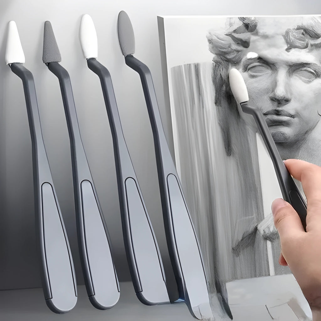 Plastic sketch rubbing knife in R20212 colour for pencil and charcoal correction