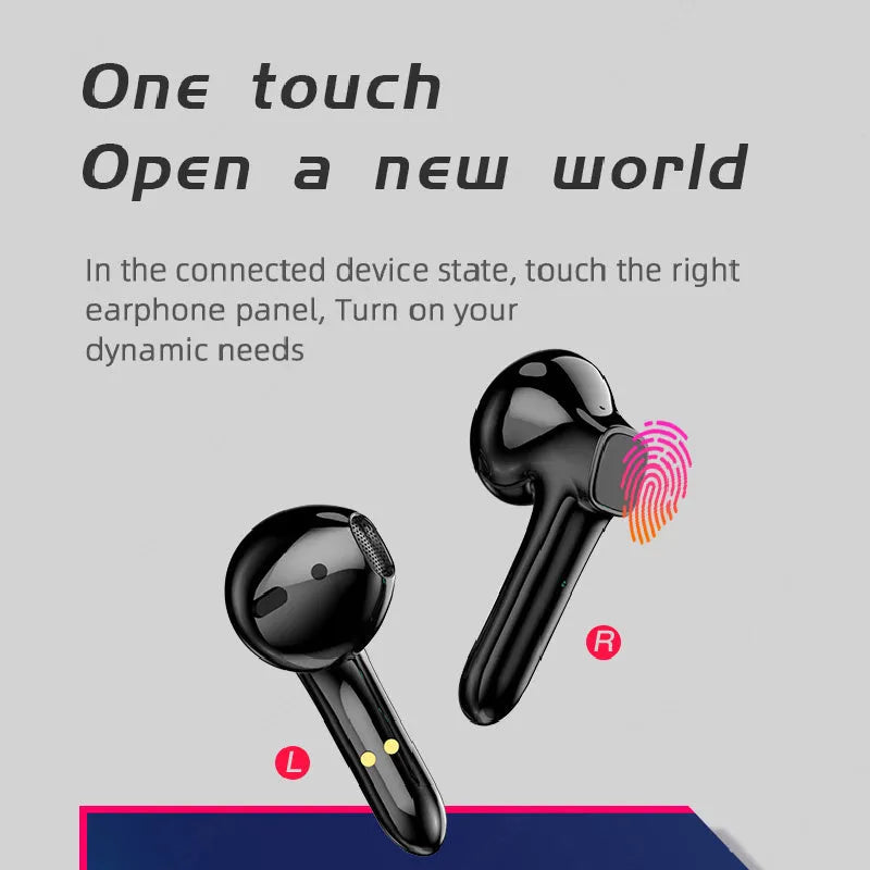 Wireless Bluetooth gaming headset with low latency on a grey background.