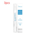 Soft-bristle pet toothbrush pen with integrated 3ml gel reservoir for cat and dog dental care