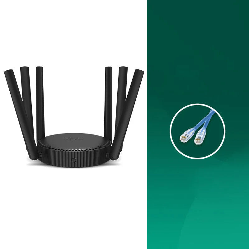TL-WDR7661 Gigabit Edition AC1900 wireless home router on a desk